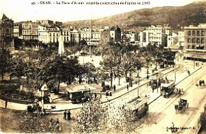PA c- 022- Place d'Armes- trams et autobus